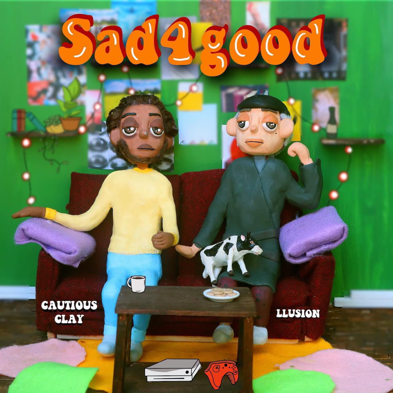image for Bittersweet Groove from Two of Electronic Music's Brightest Stars. - LLusion x Cautious Clay: Sad4good